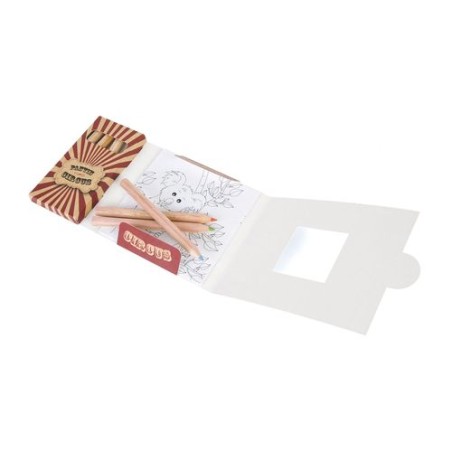 Kit Éco-responsable de Coloriage avec 6 Crayons - Objets Publicitaires 8,7 livraison express 24h 48h