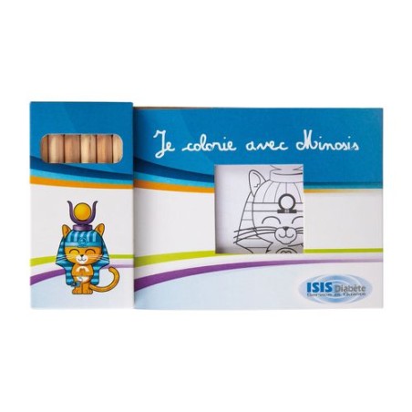 Kit Éco-responsable de Coloriage avec 6 Crayons - Objets Publicitaires 8,7 goodies entreprise design