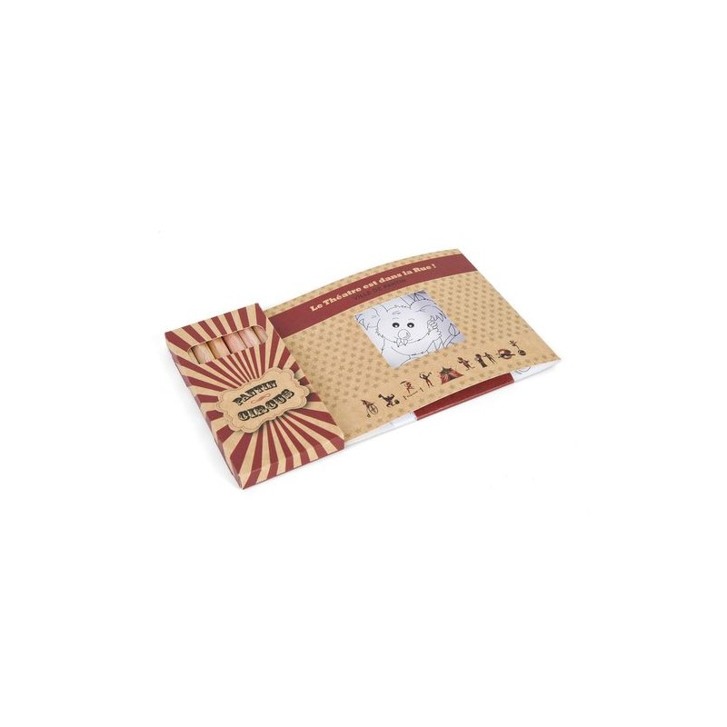 Kit Éco-responsable de Coloriage avec 6 Crayons - Objets Publicitaires 8,7 marquage couleur éclatante