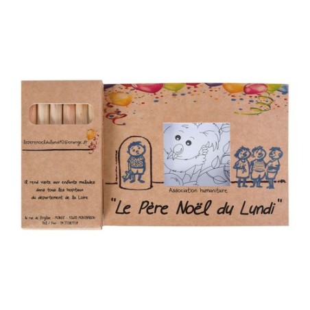 Kit Éco-responsable de Coloriage avec 6 Crayons - Objets Publicitaires 8,7 objet promo petit budget