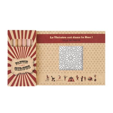 Kit Éco-responsable de Coloriage avec 6 Crayons - Objets Publicitaires 8,7 goodies publicitaire événementiel