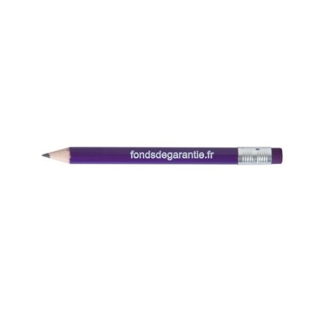 Crayon ECO ROND 8,7 cm - Personnalisable & Écologique