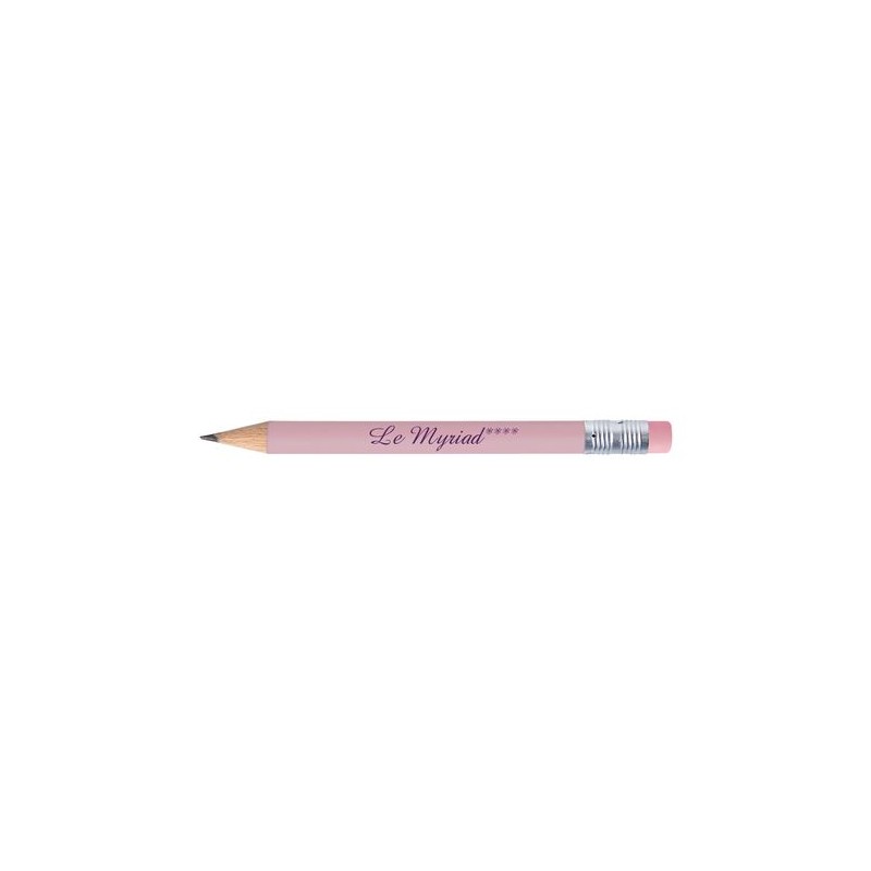 Crayon Gomme Éco-responsable Rond 8,7 Pantone T - Personnalisé marquage couleur éclatante