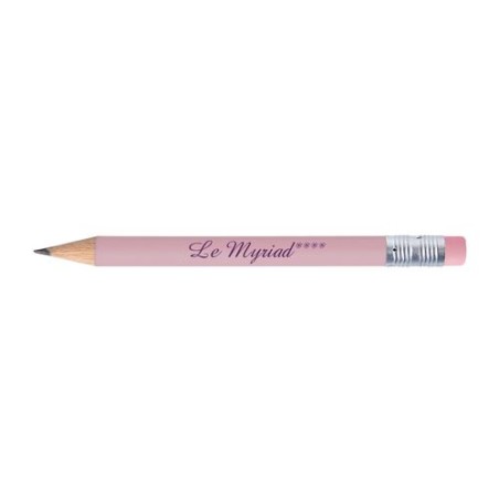 Crayon Gomme Éco-responsable Rond 8,7 Pantone T - Personnalisé marquage couleur éclatante