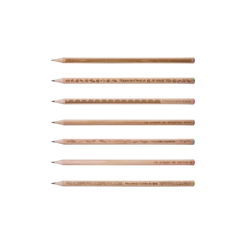 Crayon Éco-responsable Rond 17 TPAST SS Prestige - Écriture Personnalisée pas cher