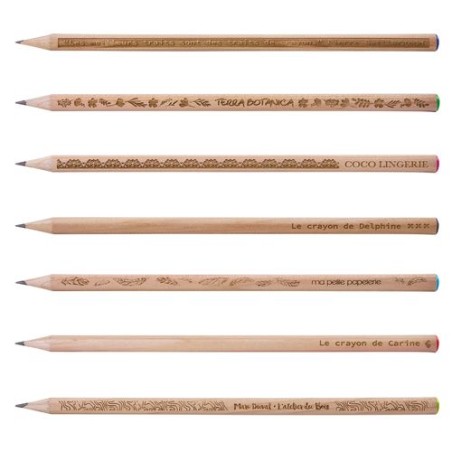 Crayon Éco-responsable Rond 17 TPAST SS Prestige - Écriture Personnalisée pas cher cadeau entreprise pas cher