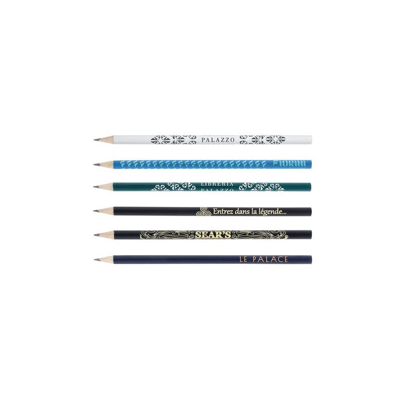 Crayon Éco-responsable Personnalisable 4 Couleurs - ECO ROND 17,6 PANTONE T goodies publicitaire durable