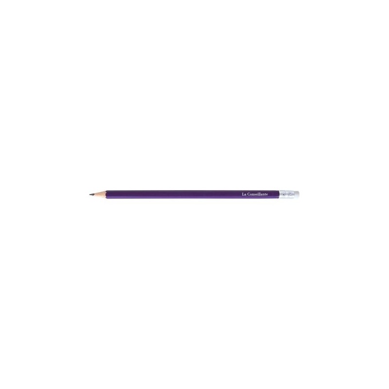 Crayon  personnalisable ECO HEXA 17,6 PANTONE T Gomme cadeau entreprise pas cher