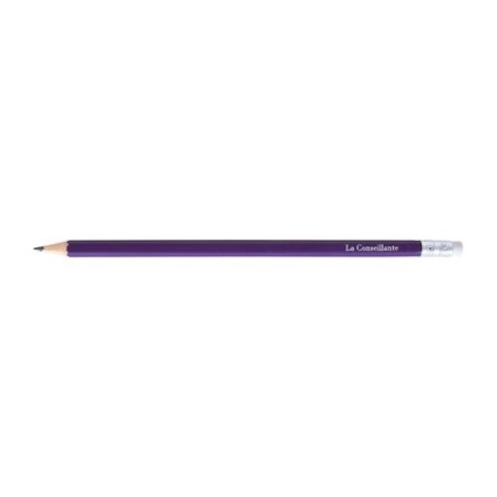 Crayon  personnalisable ECO HEXA 17,6 PANTONE T Gomme cadeau client original