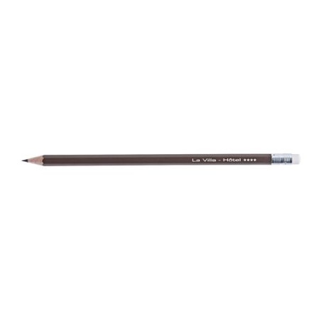 Crayon  personnalisable ECO HEXA 17,6 PANTONE T Gomme personnalisable avec votre logo
