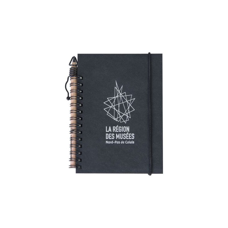 Carnet A6 sans crayon  Clip One cadeau client original