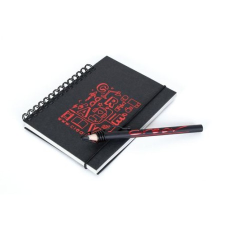 Carnet A6 sans crayon  Clip One personnalisable avec votre logo