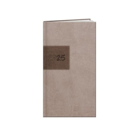 Agenda Éco-responsable 2025 Personnalisé TALLINN - Papeterie pas cher Couleurs : marron Matières : papier (FSC) goodies publicit