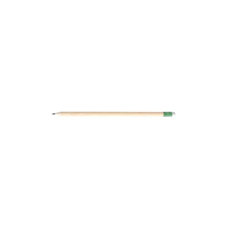 Crayon Éco-responsable et Personnalisable Rond 17 Brut en Peuplier