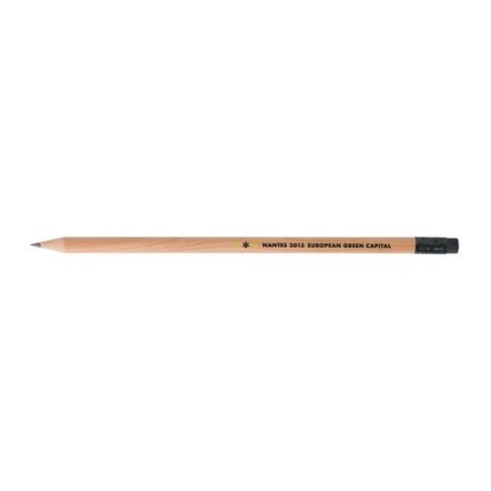 Crayon rond incolore de 17,6 cm personnalisable Prestige Nat cadeau entreprise pas cher