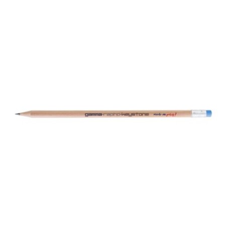 Crayon rond incolore de 17,6 cm personnalisable Prestige Nat objet promotionnel éco-responsable