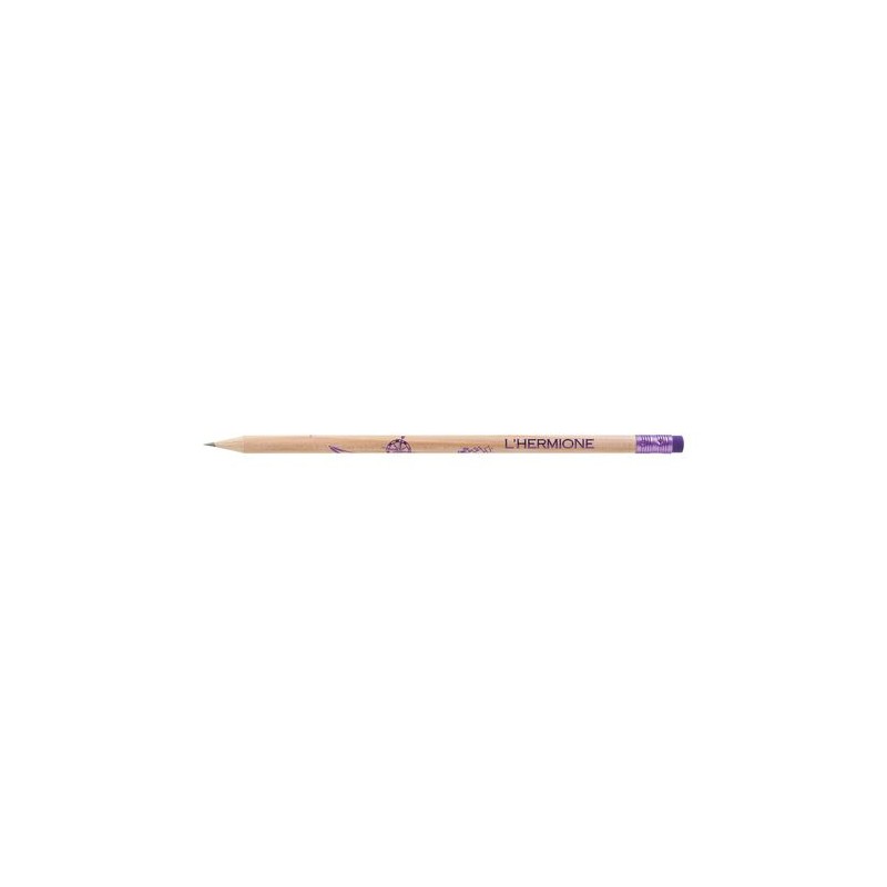 Crayon rond incolore de 17,6 cm personnalisable Prestige Nat cadeau collaborateur premium