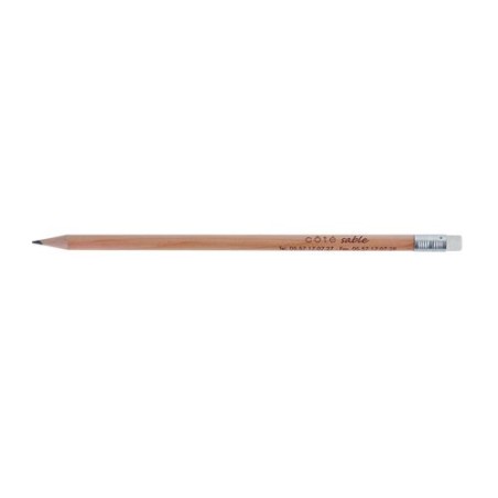 Crayon rond incolore de 17,6 cm personnalisable Prestige Nat impression logo haute qualité
