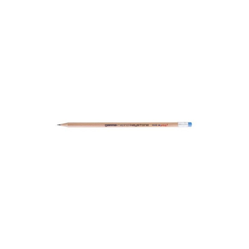 Crayon rond incolore de 17,6 cm personnalisable Prestige Nat marquage laser ultra précis
