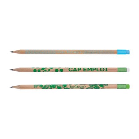 Crayon rond incolore de 17,6 cm personnalisable Prestige Nat personnalisation rapide en France