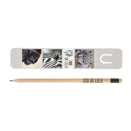 Kit Marque-Page Éco-responsable 19 cm - INCO Cadeau Publicitaire Pratique goodies entreprise design