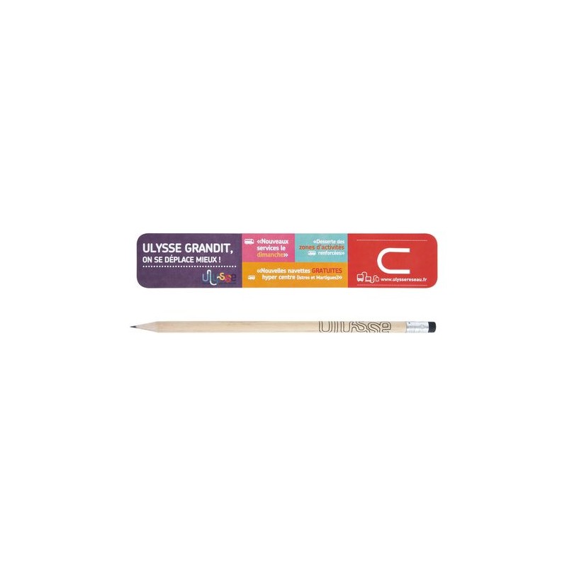 Kit Marque-Page Éco-responsable 19 cm - INCO Cadeau Publicitaire Pratique impression logo haute qualité
