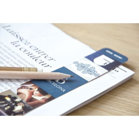 Kit Marque-Page Éco-responsable 19 cm - INCO Cadeau Publicitaire Pratique personnalisation rapide en France
