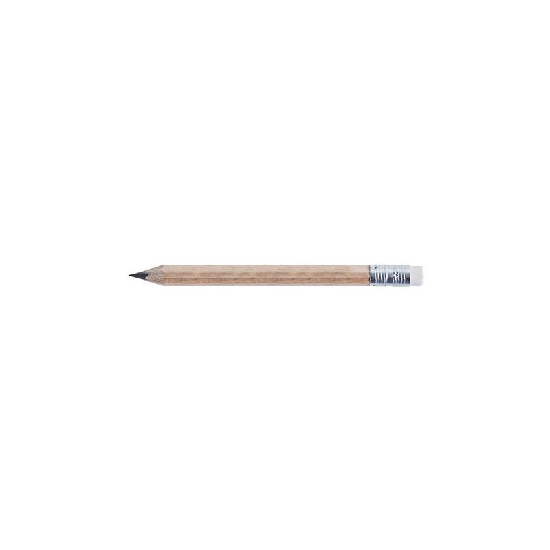 Crayon hexagonal  et personnalisable 8,7 cm Incolore T Gomme