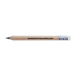 Crayon hexagonal  et personnalisable 8,7 cm Incolore T Gomme 2