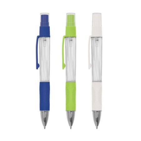 Stylo bille hydroalcoolique vaporisateur 4 ml personnalisé goodies publicitaire événementiel