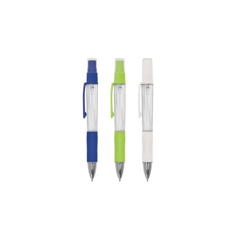 Stylo bille hydroalcoolique vaporisateur 4 ml personnalisé cadeau entreprise pas cher