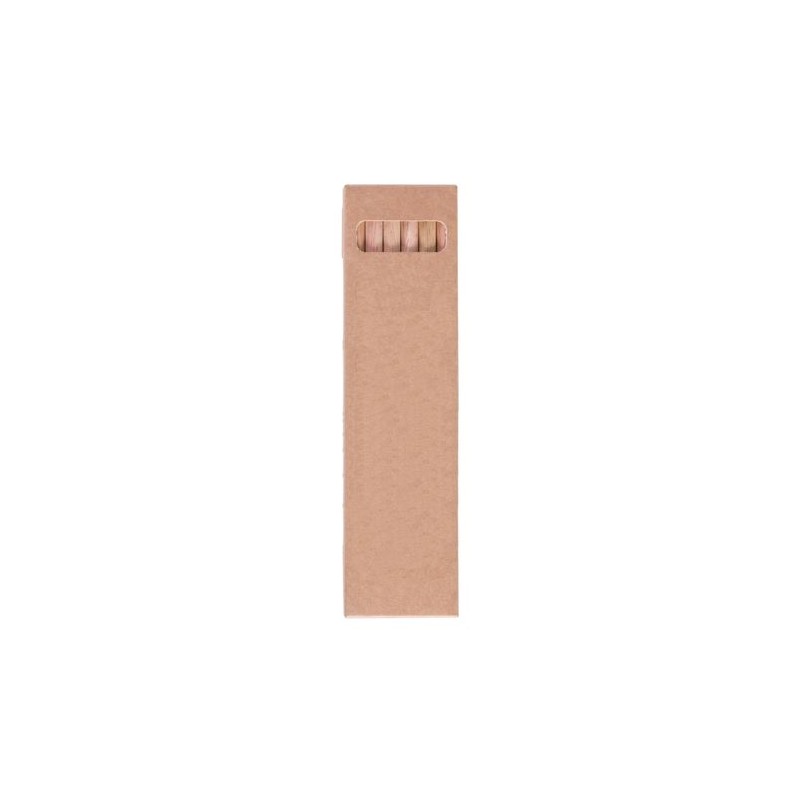 Étui Éco-responsable Personnalisable pour 12 Crayons Aquarellables - 17,6 cm objet promotionnel éco-responsable