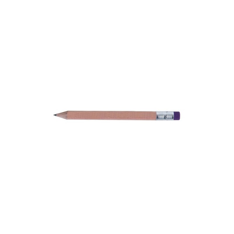 Crayon Éco-responsable Personnalisé Agenda Rond 8,7 Incolore - Prestige marquage laser ultra précis