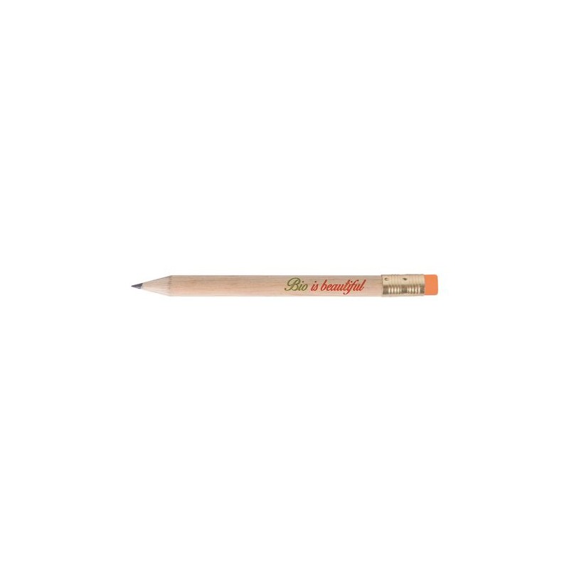 Crayon Éco-responsable Personnalisé Agenda Rond 8,7 Incolore - Prestige livraison express 24h 48h