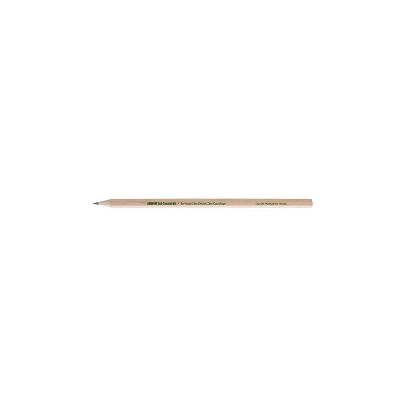 Crayon hexagonal  17,6 cm - ECO HEXA T Coupé objet promotionnel éco-responsable