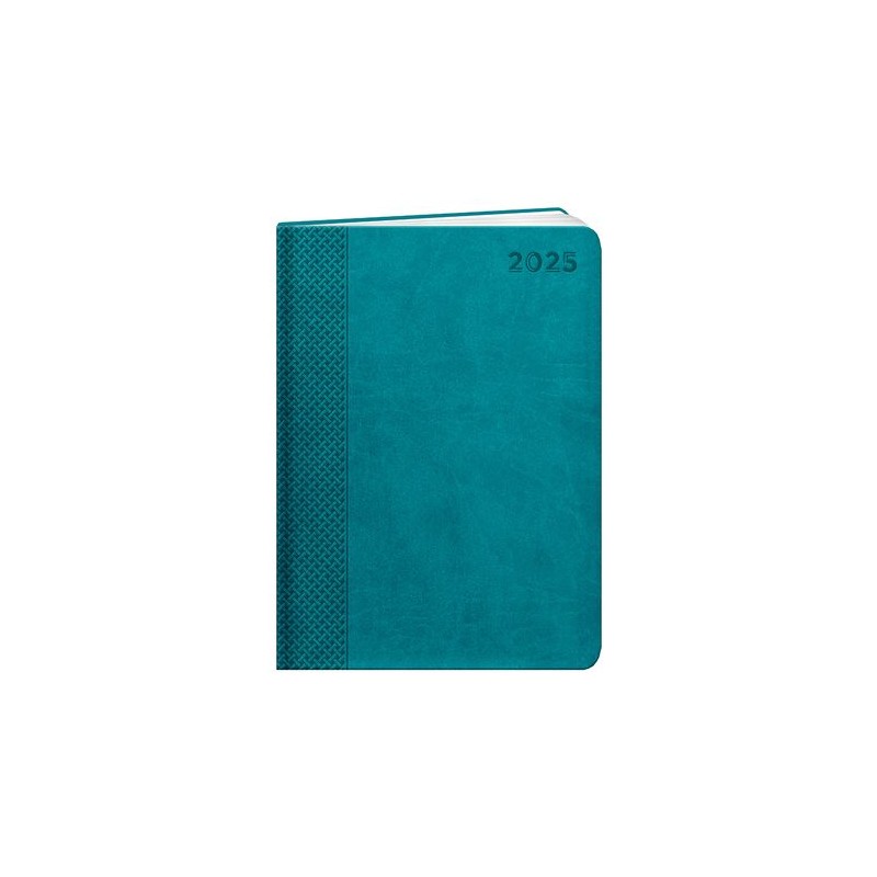 Agenda personnalisable 2025 FARO Couleurs : bleu canard Matières : papier (FSC) goodies personnalisé en stock