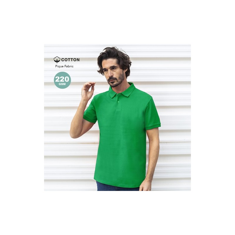 Polo Personnalisé Adulte Couleur Koupan Matières : coton Taille textile : M Couleurs : jaune cadeau collaborateur premium