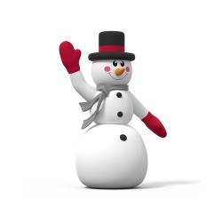 Père Noël Gonflable : Illuminez vos Fêtes ! 2