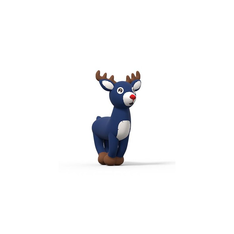Père Noël Gonflable Personnalisable - PLV Festive Matières : polyester objet promotionnel éco-responsable
