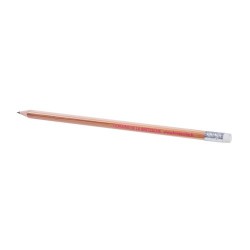Crayon hexagonal  17,6 cm - personnalisé ECO HEXA Incolore T Gomme 2