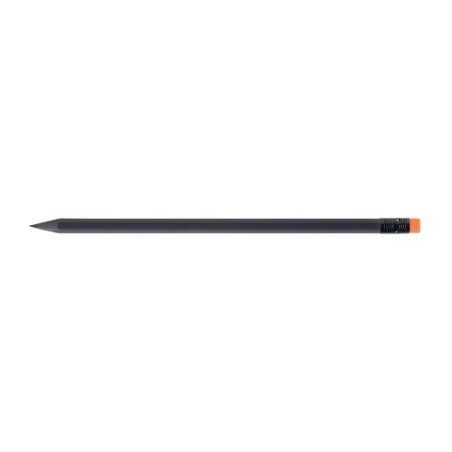 Crayon Prestige Black Hexa 17,6 cm avec Gomme