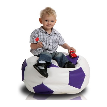 Pouf Fauteuil Ballon de Foot - Confort et Style