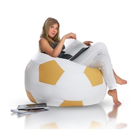 Pouf Fauteuil Ballon de Foot - Confort et Style