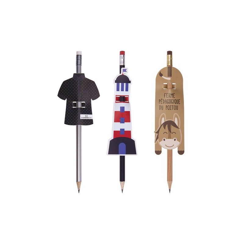 Surligneurs personnalisables Prestige Black - 4 pièces