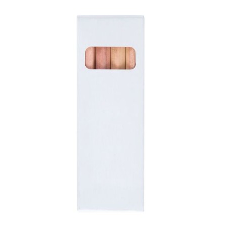 Étui Éco-responsable Personnalisable pour 6 Crayons Aquarellables - CR COUL 8,7 cadeau entreprise pas cher