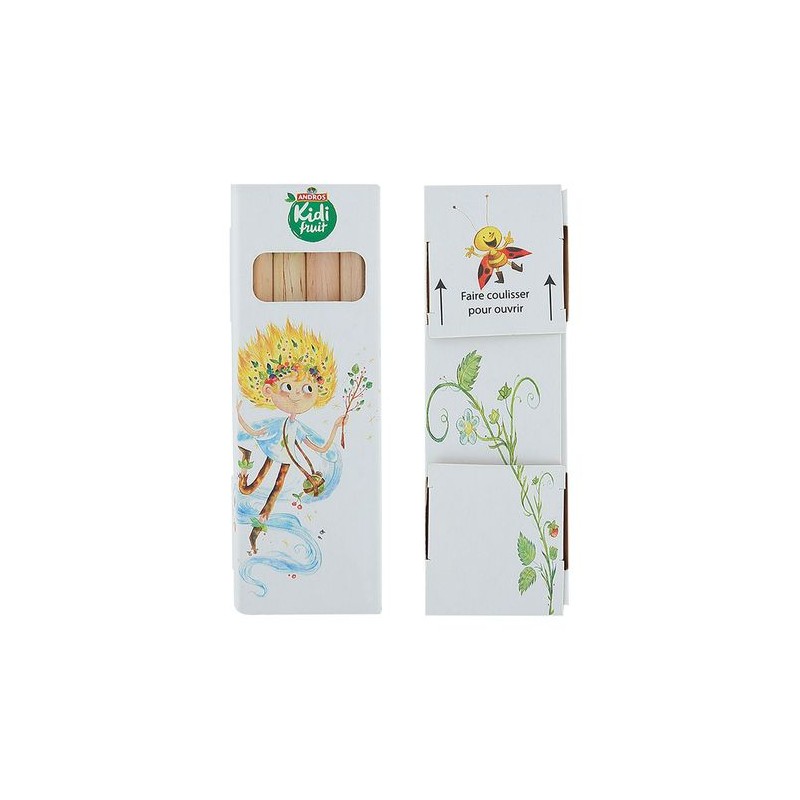 Étui 4 Crayons de Couleur Écologiques