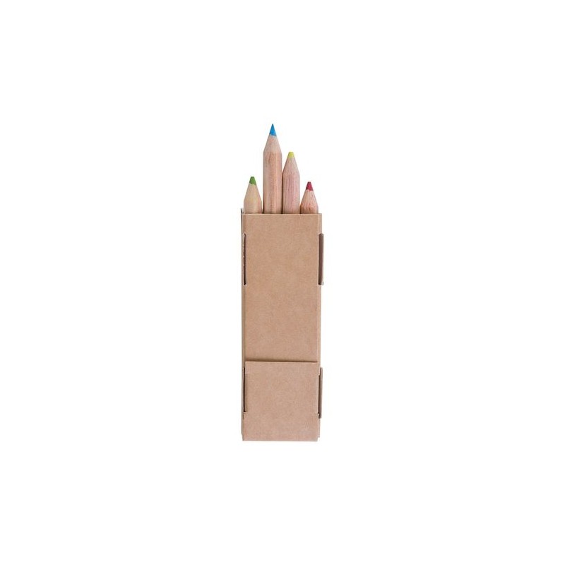 Étui Éco-responsable Personnalisable pour 6 Crayons Aquarellables - CR COUL 8,7 goodies entreprise design