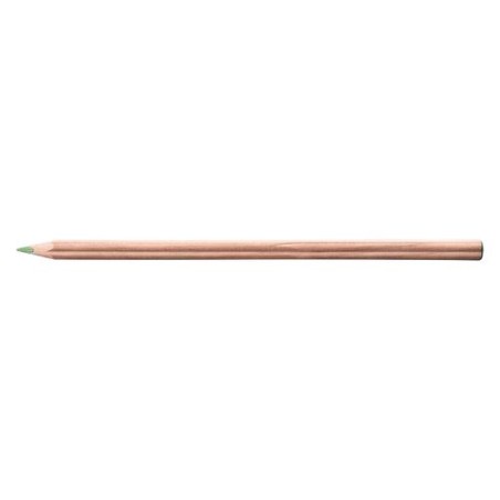 Crayon personnalisé  Trèfle Prestige 17,6 cm Matières : bois Couleurs : vert personnalisation sur mesure