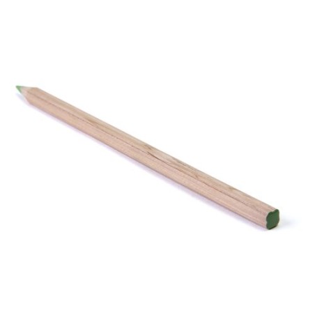 Crayon personnalisé  Trèfle Prestige 17,6 cm Matières : bois Couleurs : vert goodies publicitaire durable