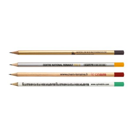Crayon à Papier ECO ROND 17,6 cm - Personnalisable